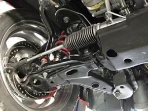 Steering and suspension